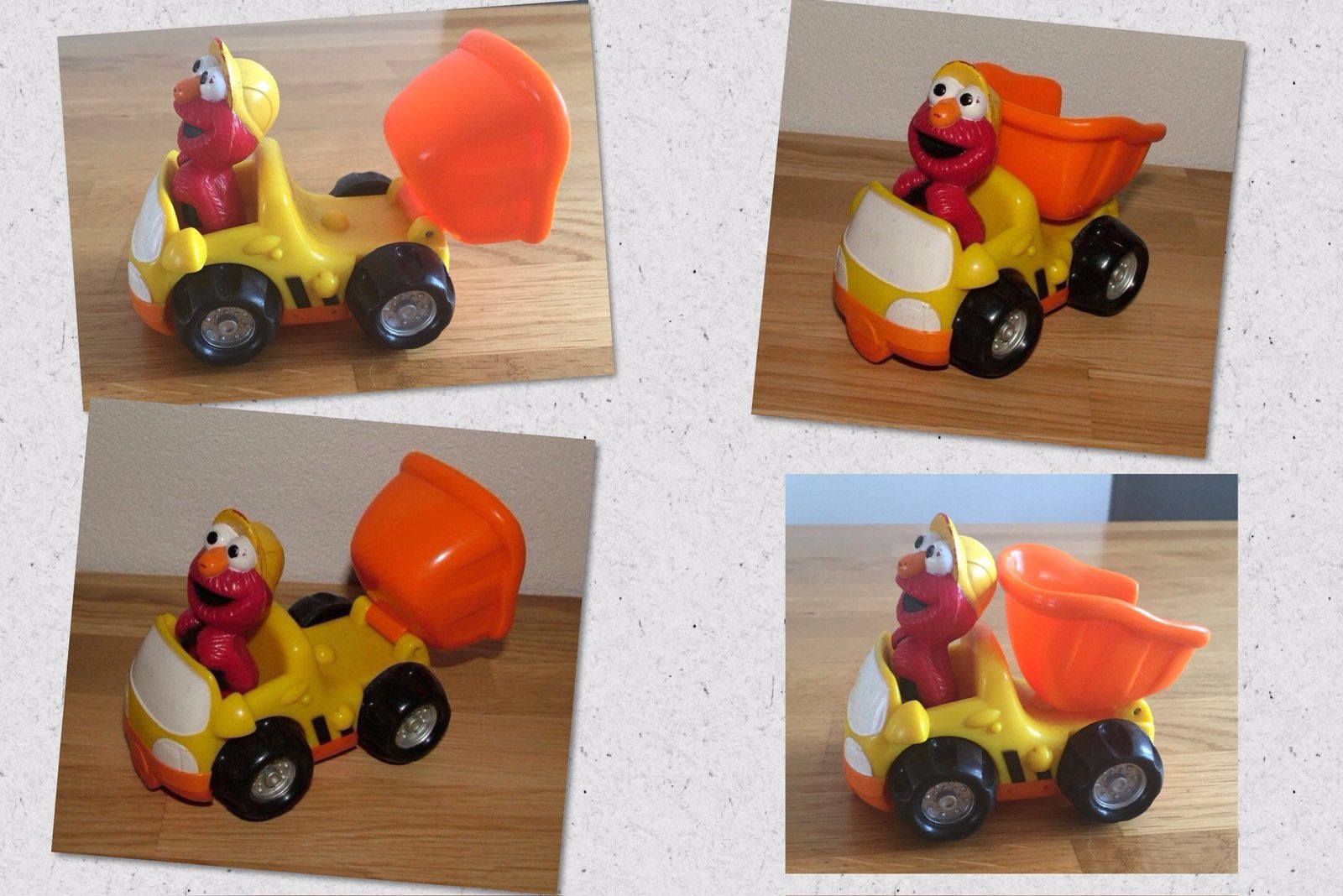 Vintage Tyco Sesamstraat Elmo kiepwagen uit 1999, Ophalen of Verzenden, Zo goed als nieuw