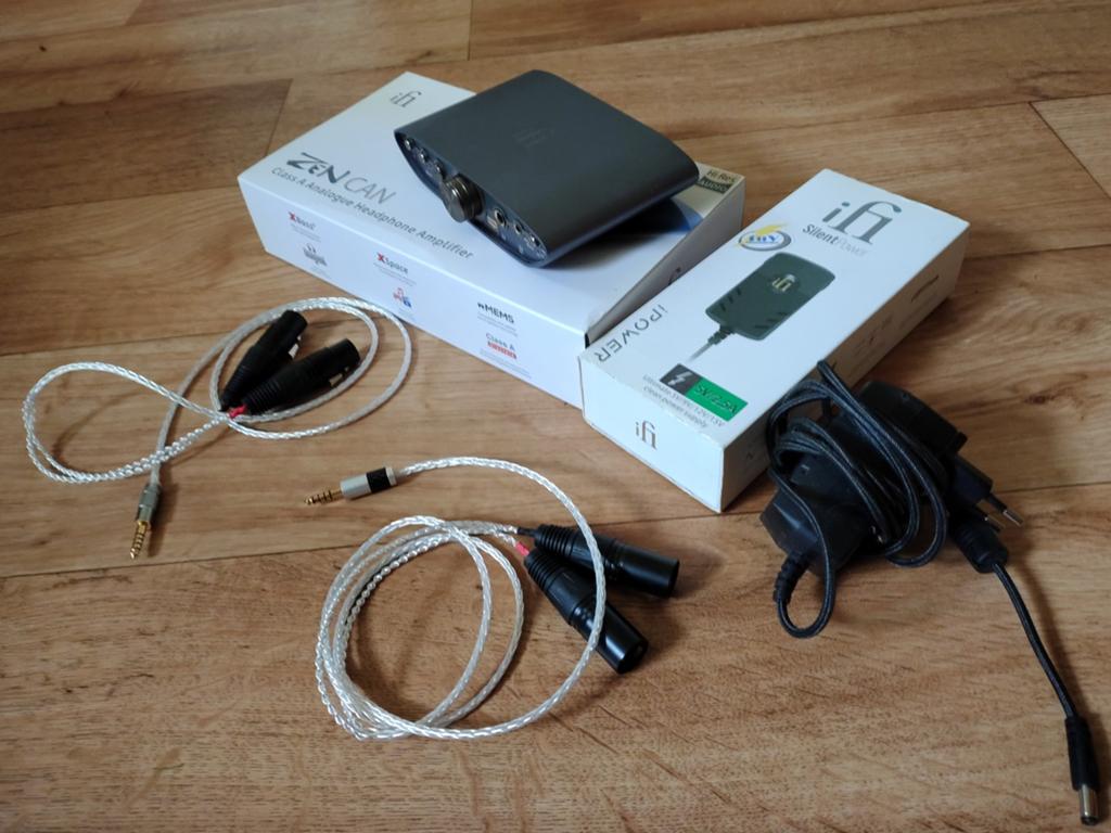 Ifi ZEN CAN3 + SilentPower 5V/2.5A + BALANCED CABLES, Audio, Tv en Foto, Ophalen of Verzenden, Zo goed als nieuw, Overige merken