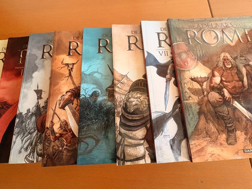 De Adelaars van Rome, Ophalen, Complete serie of reeks, Zo goed als nieuw, Enrico Marini