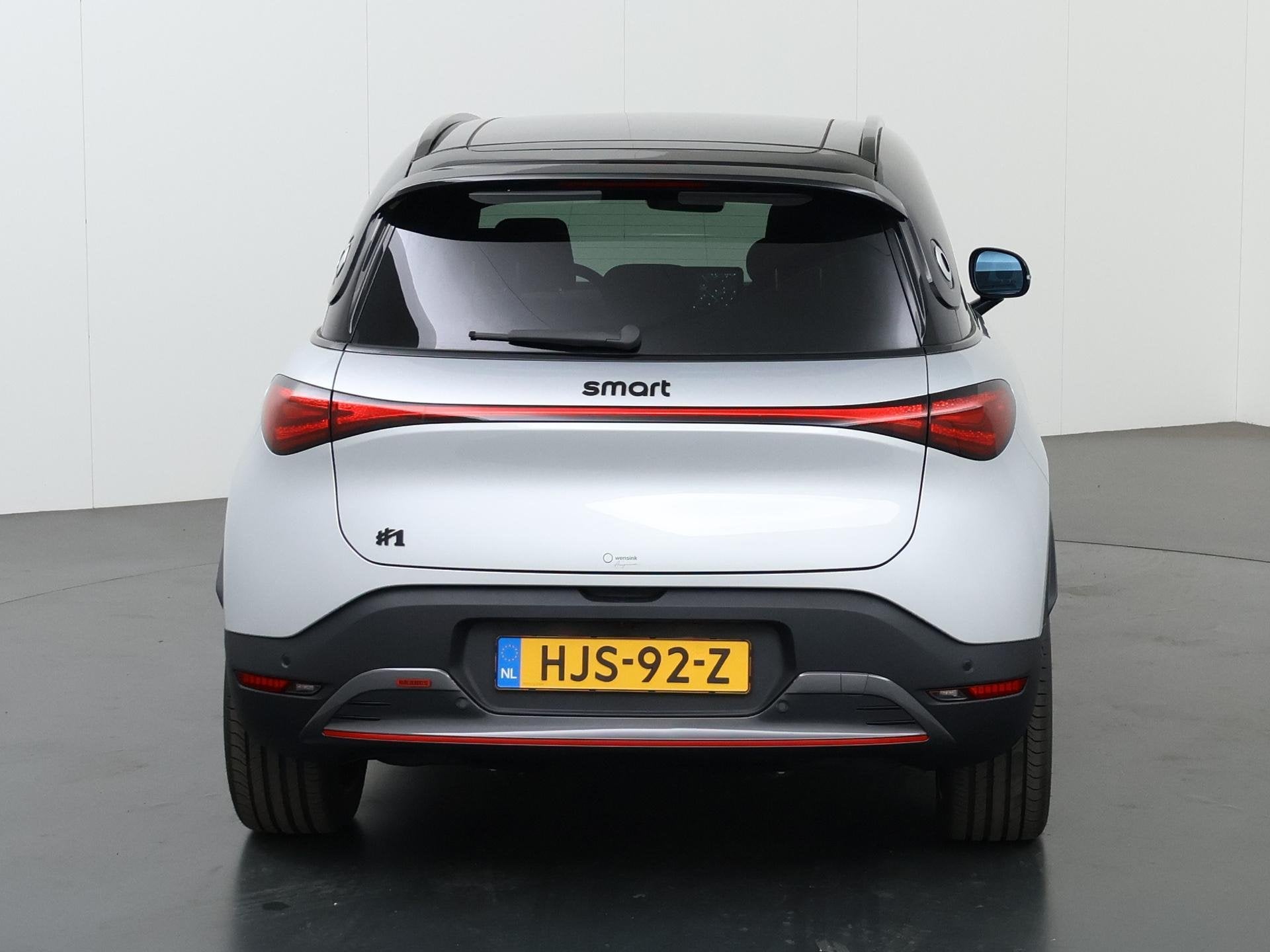 Smart #1 BRABUS 66 kWh Panoramadak | 360 Camera | Keyless En, Auto's, Dealer onderhouden, Verwarmde buitenspiegels, Gebruikt, Zwart