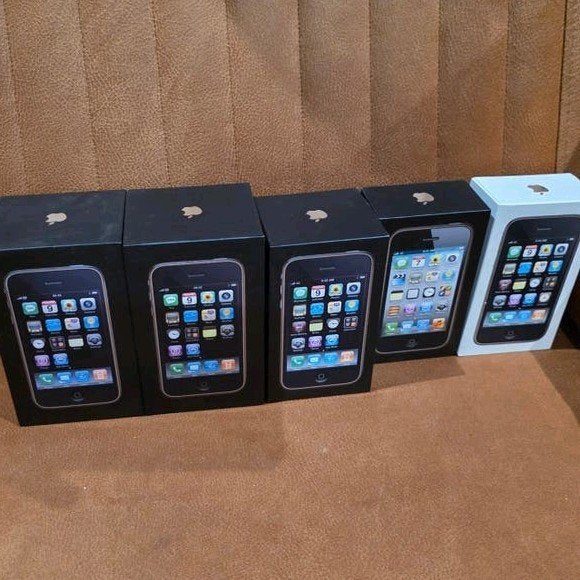 Partij lege iPhone 3G en 3GS doosjes, Telecommunicatie, Ophalen of Verzenden, Gebruikt, IPhone 3G