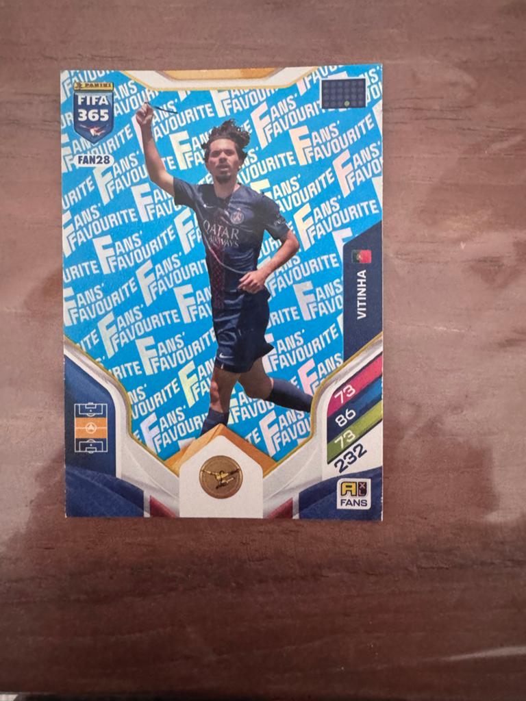 Panini FIFA 365 Adrenalyn XL Vitinha Spelerskaart, Hobby en Vrije tijd, Stickers en Plaatjes, Ophalen of Verzenden, Nieuw