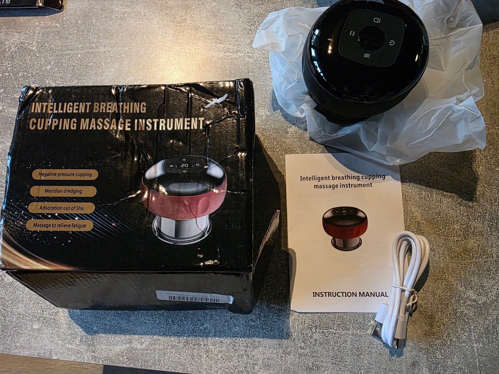 Intelligent Breathing Cupping Massage Instrument nieuw, Onbekend, Nieuw, Ophalen of Verzenden, Onbekend