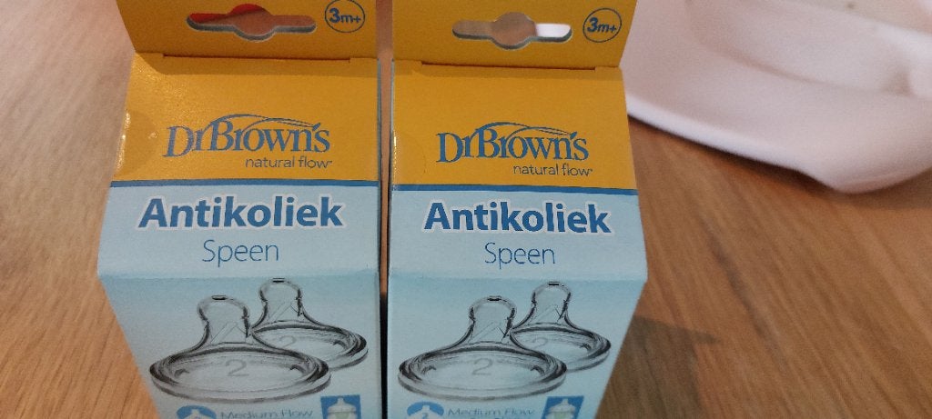 Dr brown's antikoliek speen fase 2, Ophalen, Speen, BPA-vrij, Nieuw