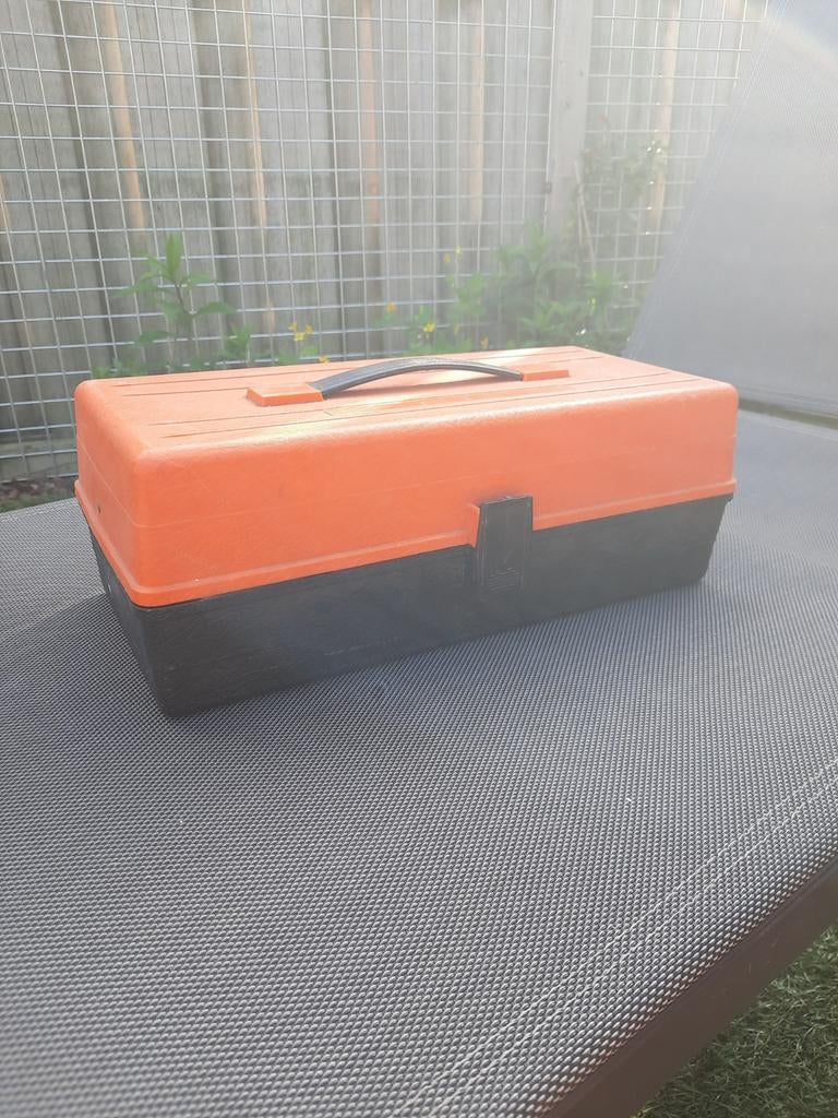 Retro viskoffer met inhoud, Ophalen, Koffer of Tas