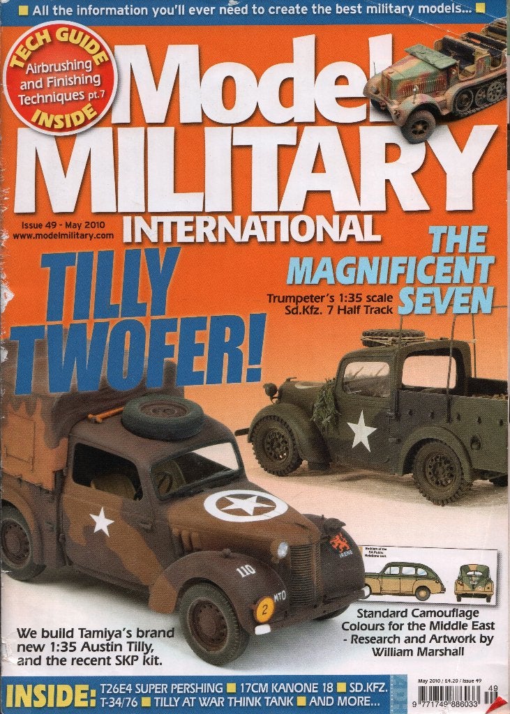 Model Military international magazine No 49, Ophalen of Verzenden, 1:32 tot 1:50, Auto, Overige merken