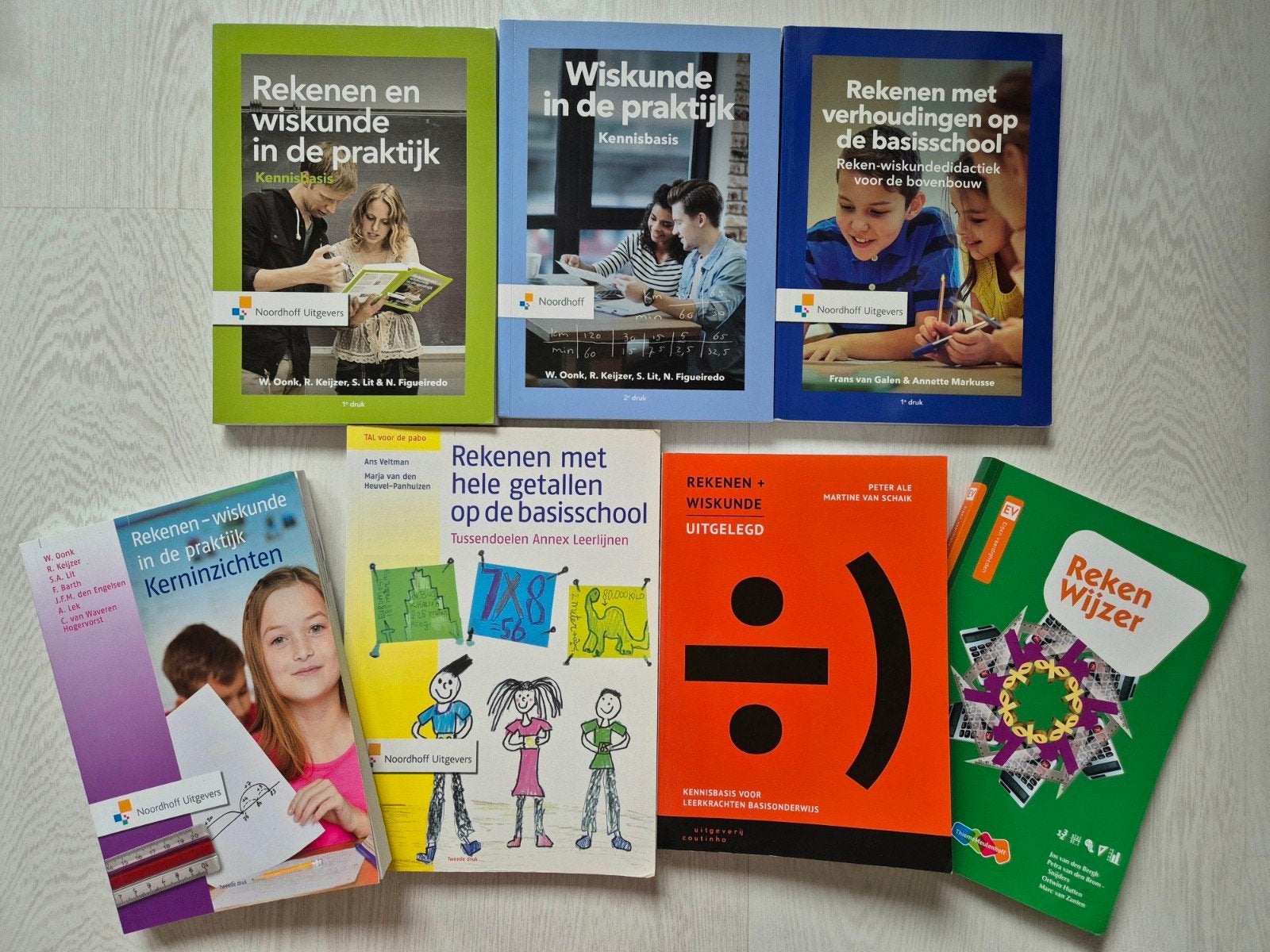 Rekenboeken voor de pabo, Ophalen of Verzenden, Beta, Zo goed als nieuw, HBO