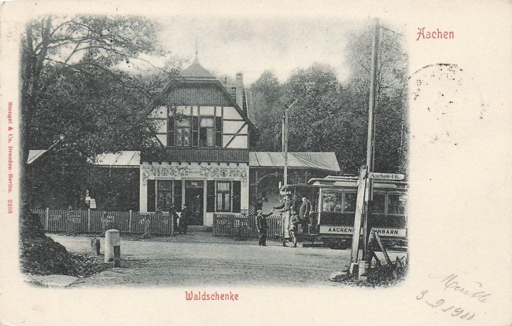 703-171-041 Waldschenke Aachen, Verzenden, Voor 1920, Duitsland