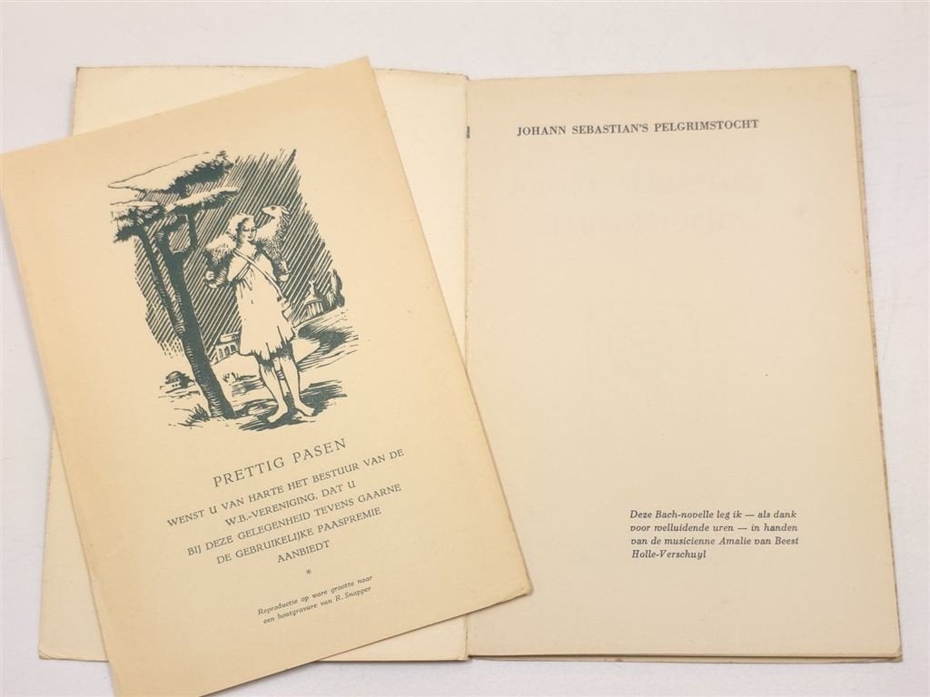 Johann Sebastians Pelgrimstocht — Franck Biografie Bach 1956, Boeken, Ophalen of Verzenden, Gelezen, Artiest