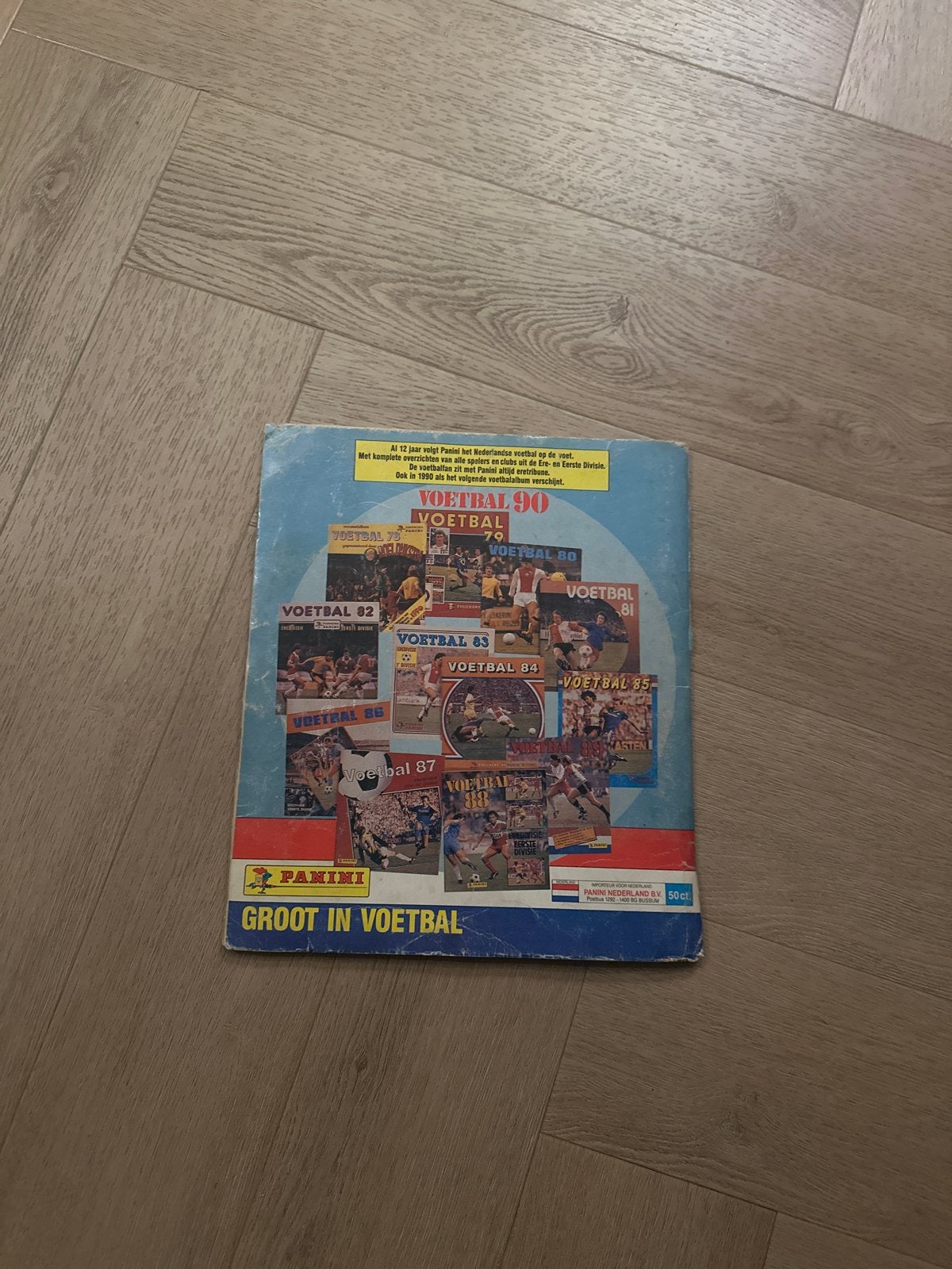 Panini Voetbal 89 Compleet Album - Zeldzaam met Romario!, Verzamelen, Ophalen of Verzenden, Gebruikt, Overige binnenlandse clubs
