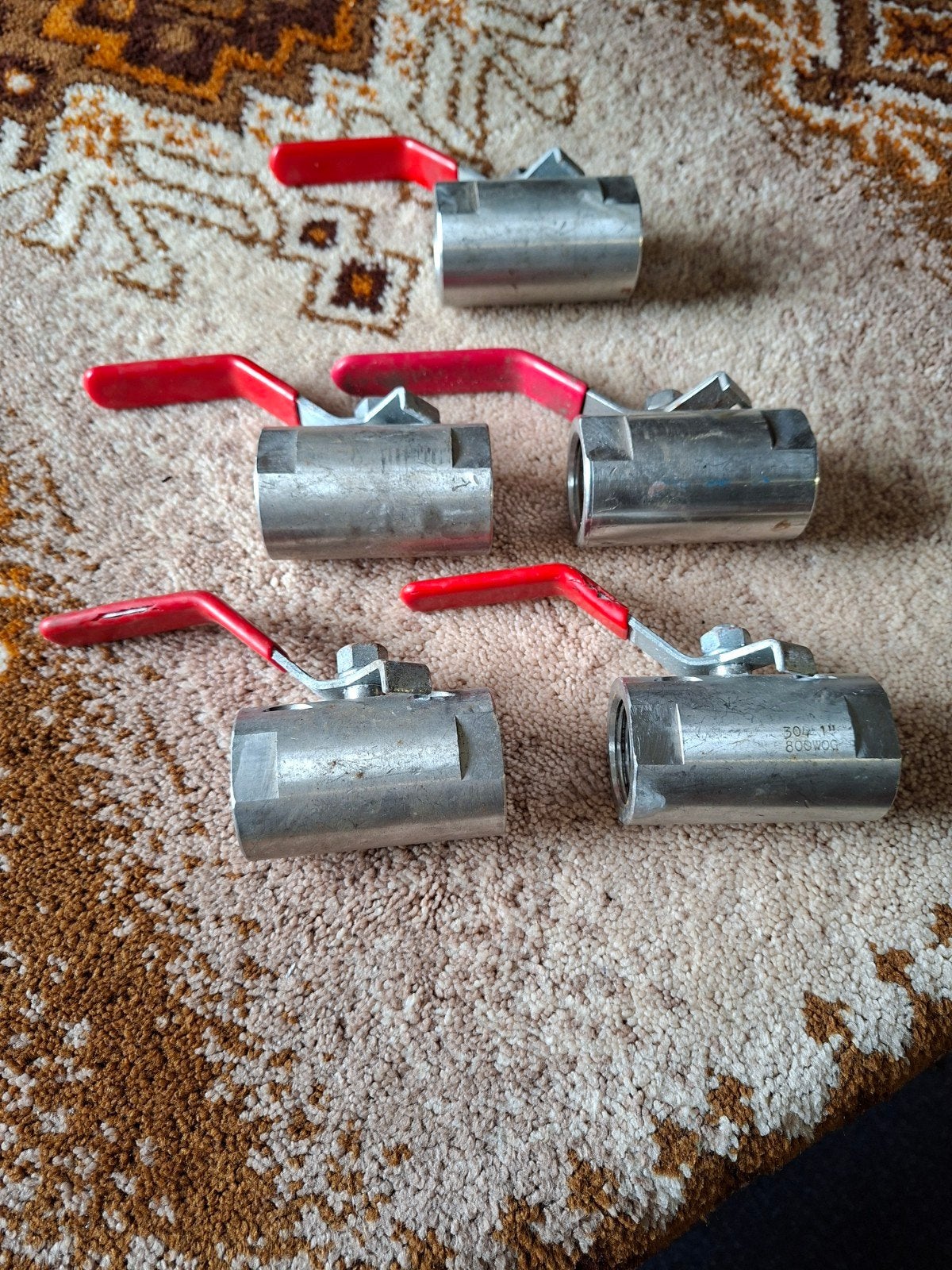 RVS Ekon kogelkranen 5st, Overige typen, Nieuw, Ophalen of Verzenden, Rvs