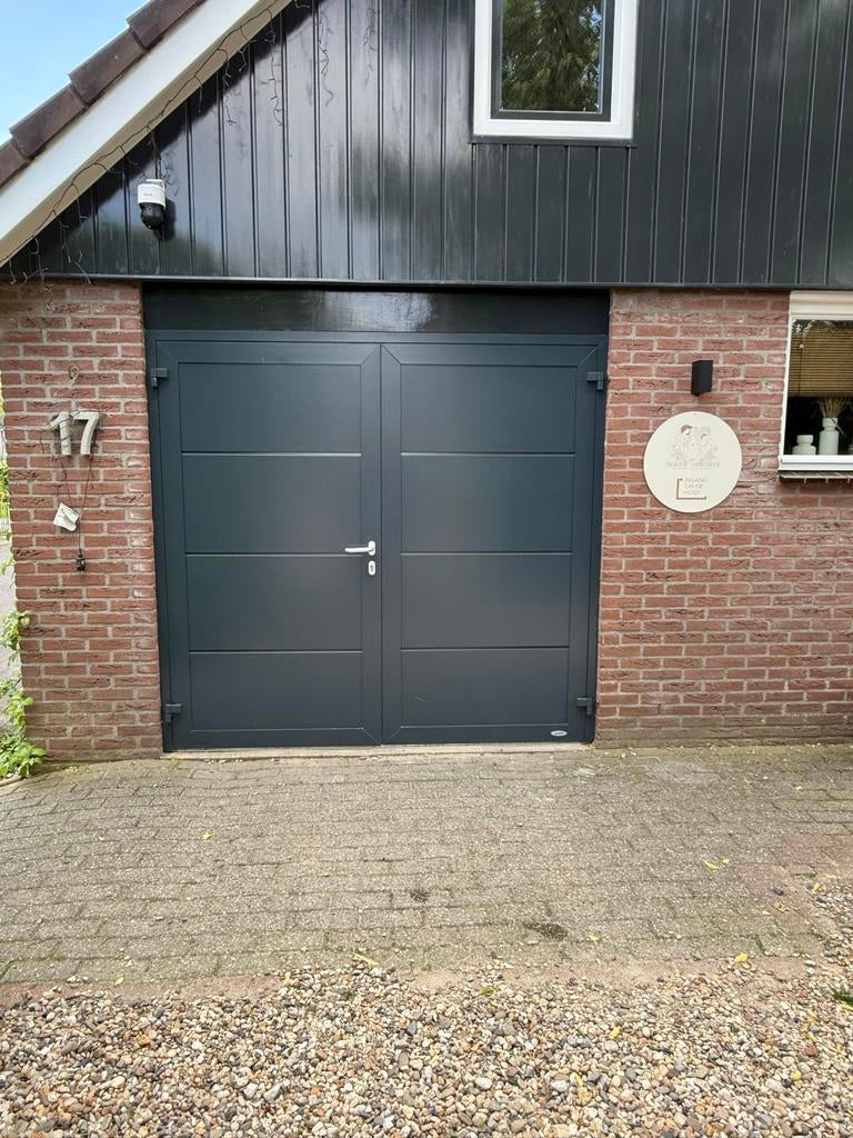 Novoferm Duoport 700C Openslaande Garagedeur, Ophalen, Gebruikt, Deurkozijn, 225 cm of meer