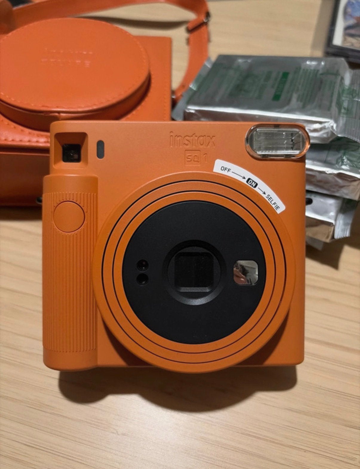 FUJIFILM Instax Square, Ophalen of Verzenden, Zo goed als nieuw, Polaroid, Fuji