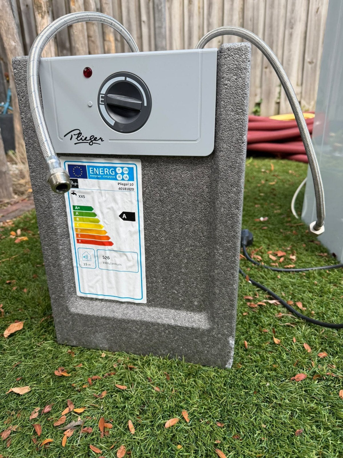 Plieger 10 liter keukenboiler, Minder dan 20 liter, Boiler, Ophalen of Verzenden, Minder dan 3 jaar oud