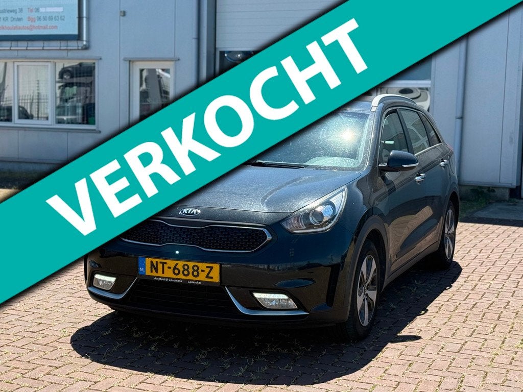 Kia Niro 1.6 GDi Hybrid First Edition, Auto's, Kia, Bedrijf, Te koop, Niro, ABS, Achteruitrijcamera, Adaptive Cruise Control, Airbags