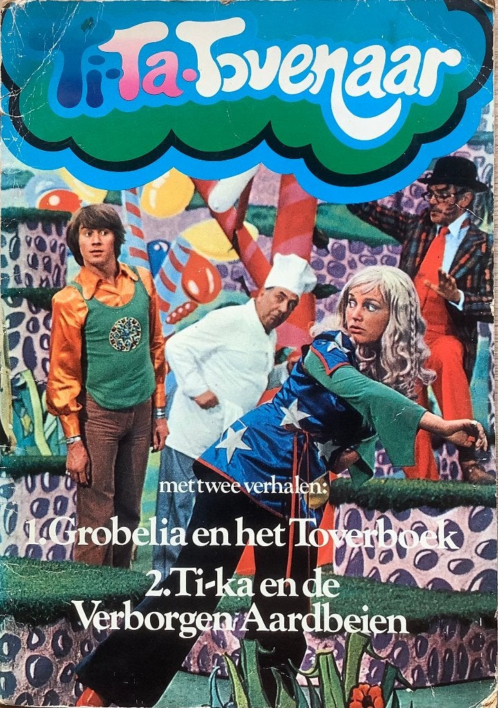 Plaatjesalbum: Ti-Ta-Tovenaar 2 Verhalen uit begin jaren 70., Ophalen of Verzenden, Gelezen, Plaatjesalbum