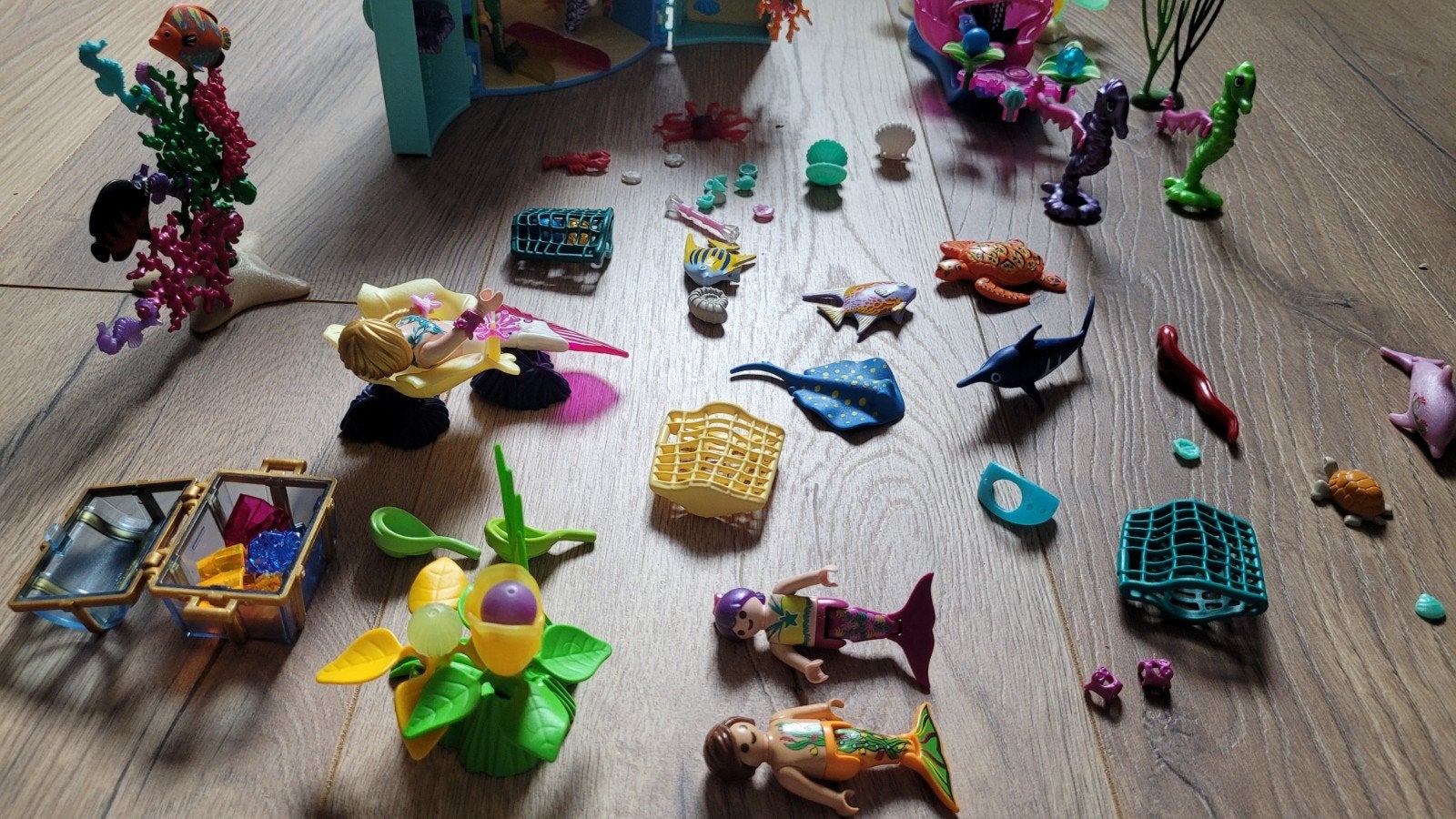 Playmobil Zeemeerminnen Wereld Koffer met Accessoires, Ophalen of Verzenden, Zo goed als nieuw, Jongen of Meisje
