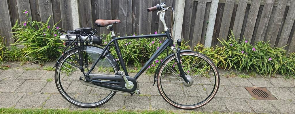 Te koop netjes batavus elektrısche heren fıets, 55 tot 59 cm, Ophalen, Zo goed als nieuw, Batavus