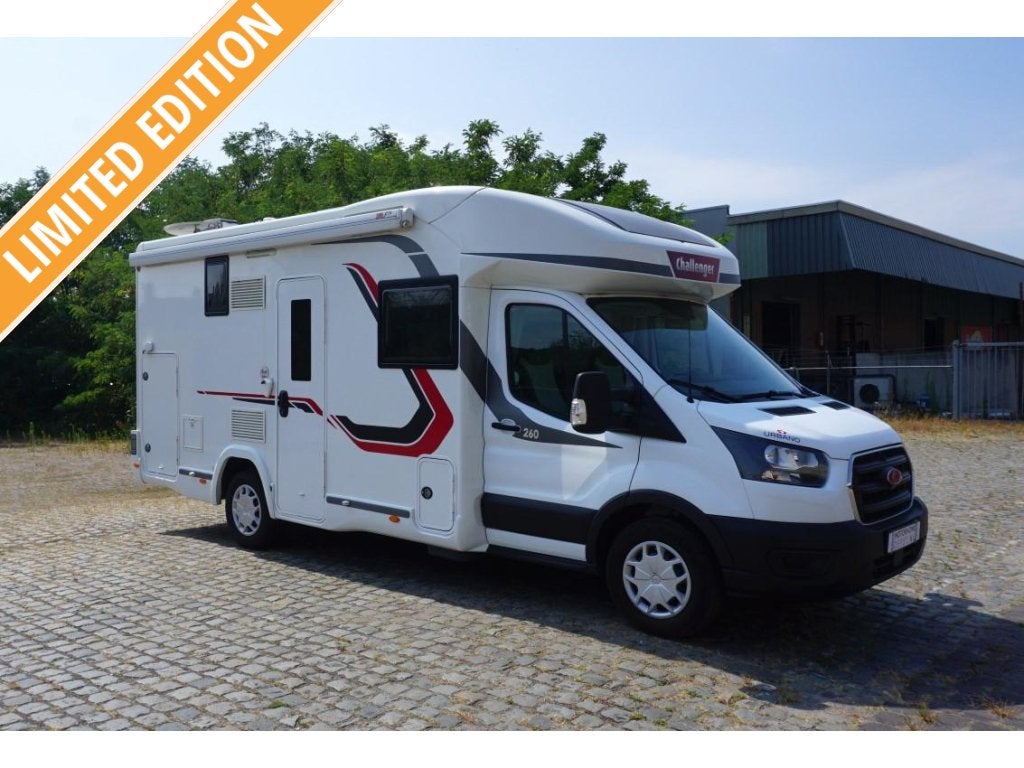 Challenger 260 Face to Face 2021 met 42.000km, Verwarmde buitenspiegels, Brandblusser, 6 tot 7 meter, Bedrijf