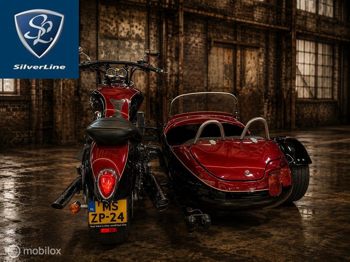 Triumph Rocket III Classic met exclusief LBS Boxer zijspan, 2294 cc, Chopper, Bedrijf, Meer dan 35 kW