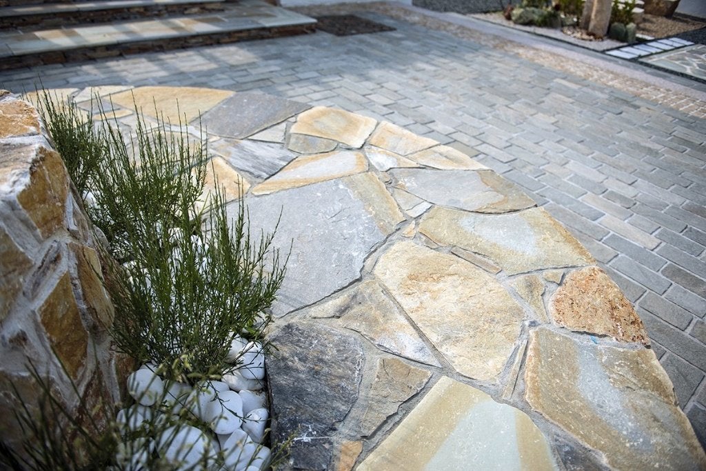de allermooiste Griekse flagstones voor de scherpste prijzen, Ophalen of Verzenden, Nieuw, Natuursteen, Terrastegels