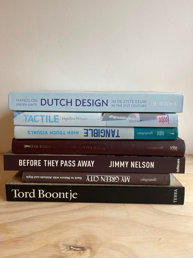 Mooie design boeken: Dutch design, grafisch ontwerp, Boeken, Ophalen of Verzenden, Zo goed als nieuw, Overige onderwerpen