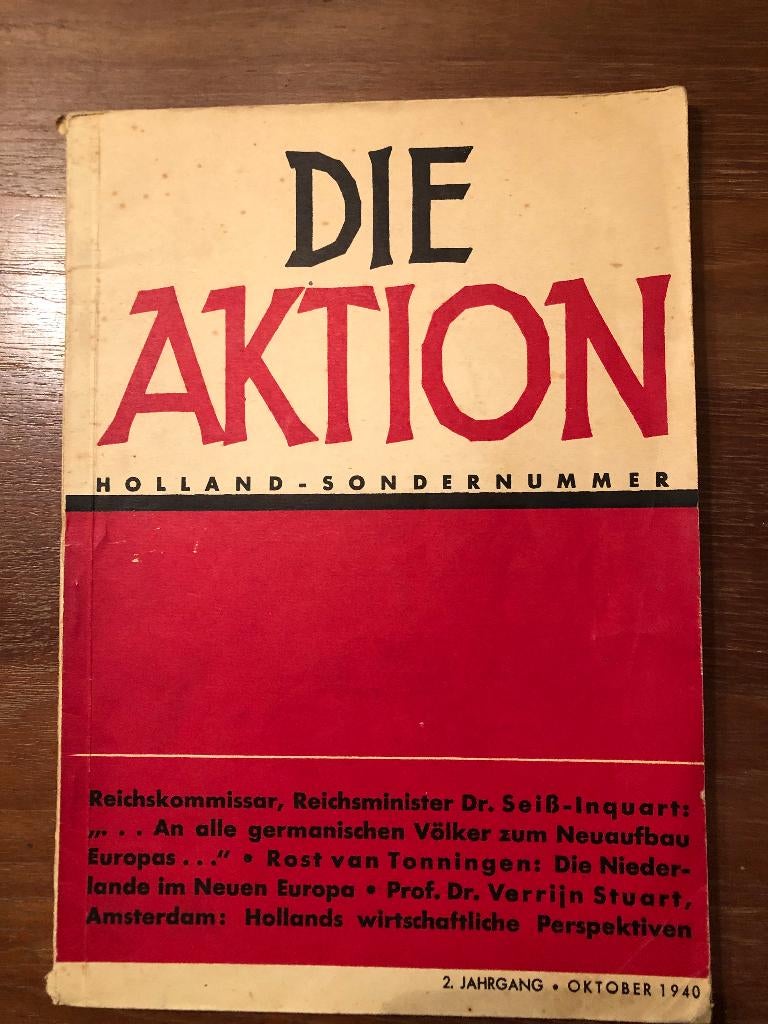 Oktober 1940. Die Aktion Holland-Sondernummer, Kampfblatt, Boeken, Oorlog en Militair, Tweede Wereldoorlog, Verzenden, Zo goed als nieuw