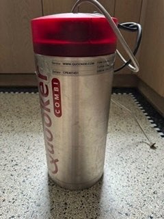 Quooker Combi+ reservoir incl. Nordic Square STL kranen, Ophalen, Overige typen, Zo goed als nieuw, Meerkleurig