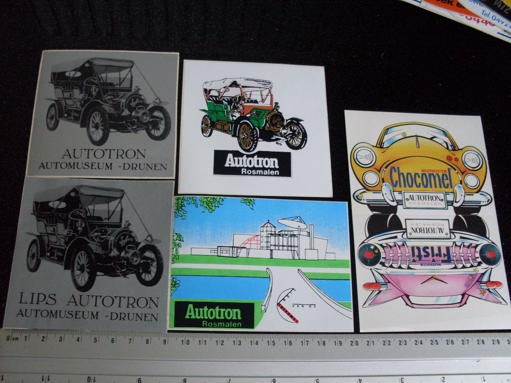 6x sticker autotron rosmalen nutricia chocomel fristi, Verzamelen, Stickers, Verzenden, Zo goed als nieuw, Bedrijf of Vereniging