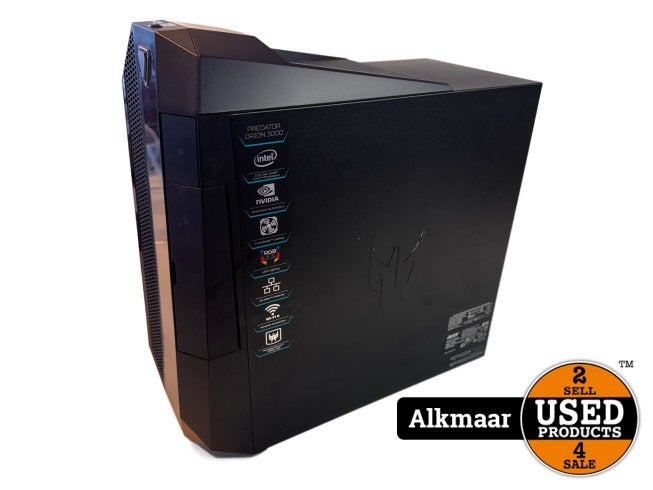 Acer Predator Orion 3000 620 I510-10 Gaming Desktop|Gebruikt, Acer, Gebruikt, Support@acer.com, 8F, No. 88, Sec. 1, Xintai 5th Rd.
Xizhi District, New Taipei City 221
Taiwan