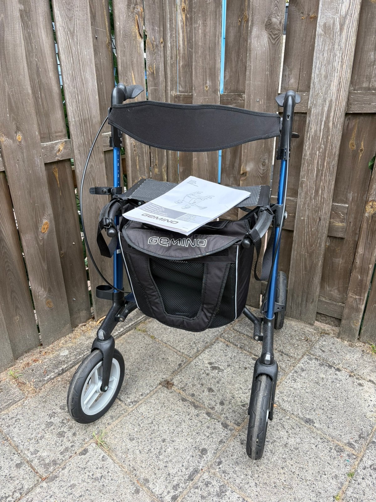 Gemino 30 Rollator, Ophalen, Lichtgewicht, Zo goed als nieuw