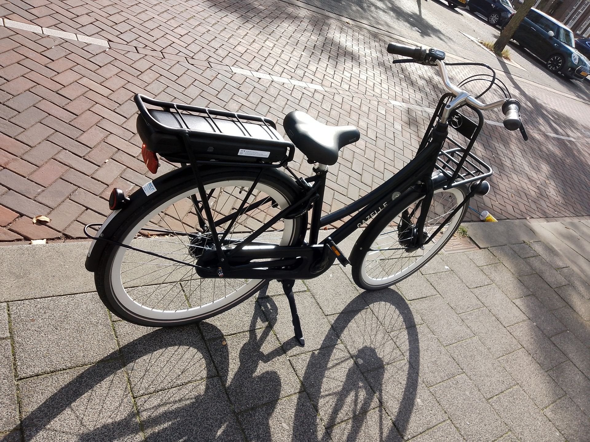 Gazelle Puur NL d46 elektrische damesfiets /transportfiets, Gebruikt, -, -, Minder dan 47 cm