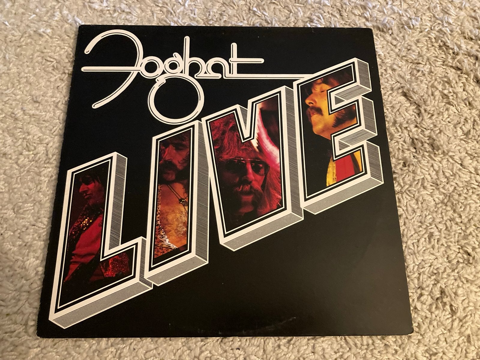 Foghat - Live   LP  Vinyl, Cd's en Dvd's, LP, Gebruikt, Ophalen of Verzenden, Classic Rock