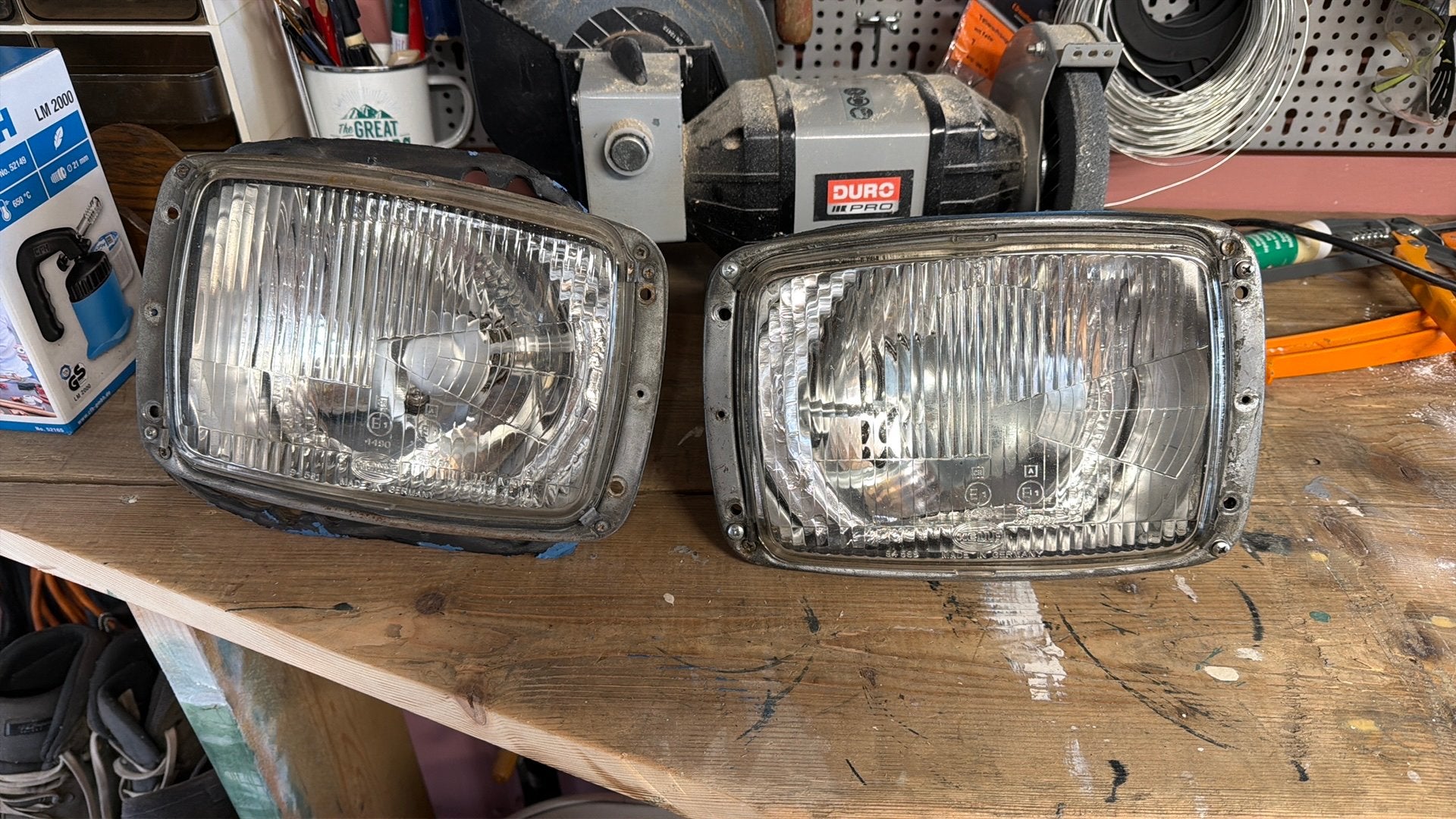 Mercedes Benz L508D koplampen, Ophalen of Verzenden, Gebruikt, Mercedes-Benz
