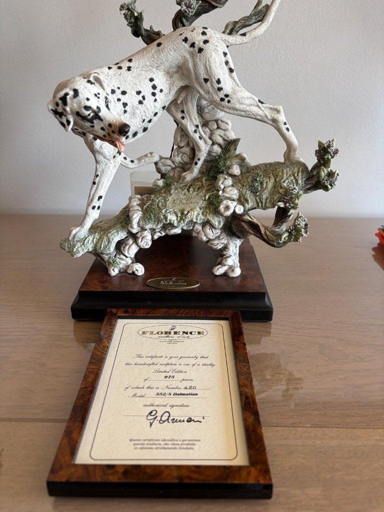 Guiseppe Armani – Dalmatian – 120/975 – 35 x 30, Antiek en Kunst, Ophalen