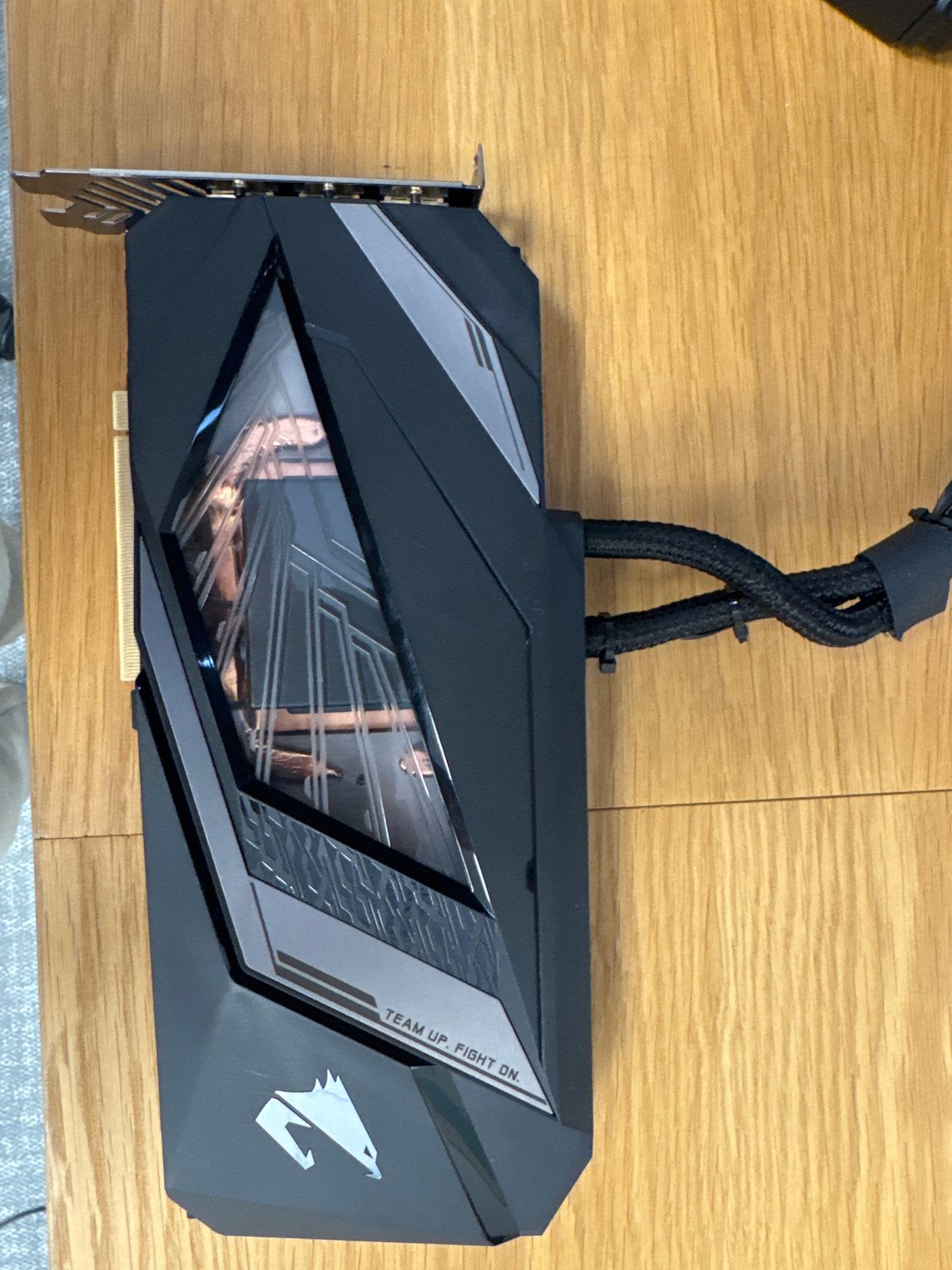 AORUS GeForce RTX 2080 SUPER WATERFORCE 8G, Computers en Software, Ophalen, PCI-Express 3, Gebruikt, GDDR6