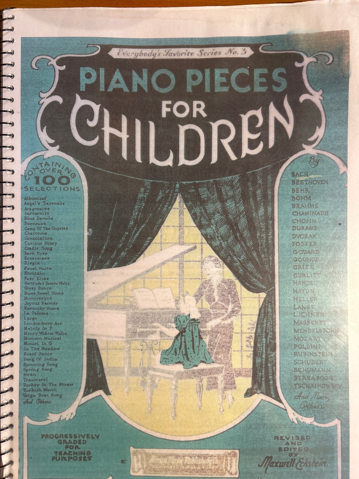 Piano Pieces for Children - Klassieke Muziekbundel, Muziek en Instrumenten, Bladmuziek, Gebruikt, Verzenden, Klassiek, Thema