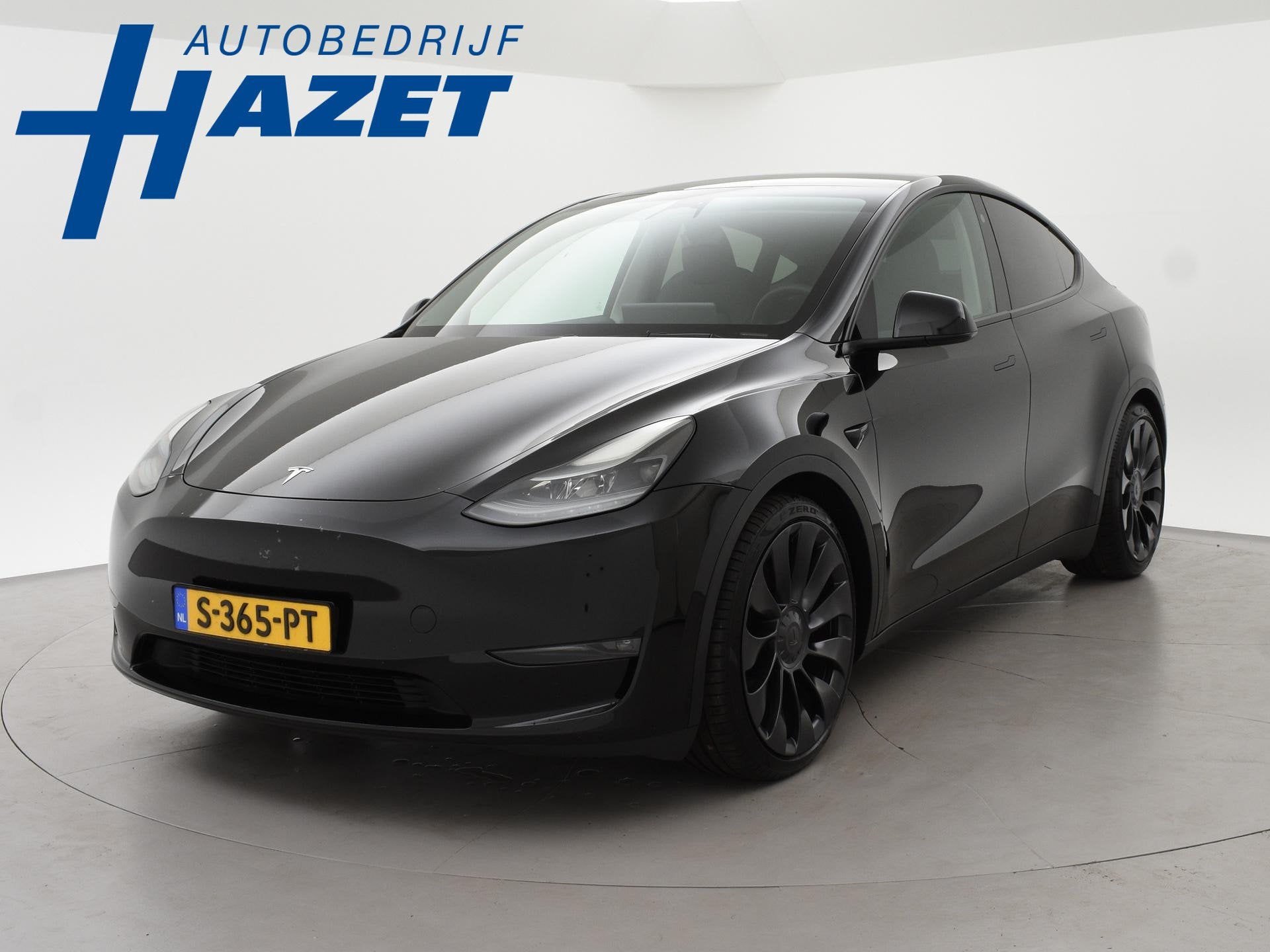 Tesla Model Y 534 PK PERFORMANCE SOH 93% + 75 KWH + AUTOPILO, Gebruikt, 495 min, 1972 kg, Zwart