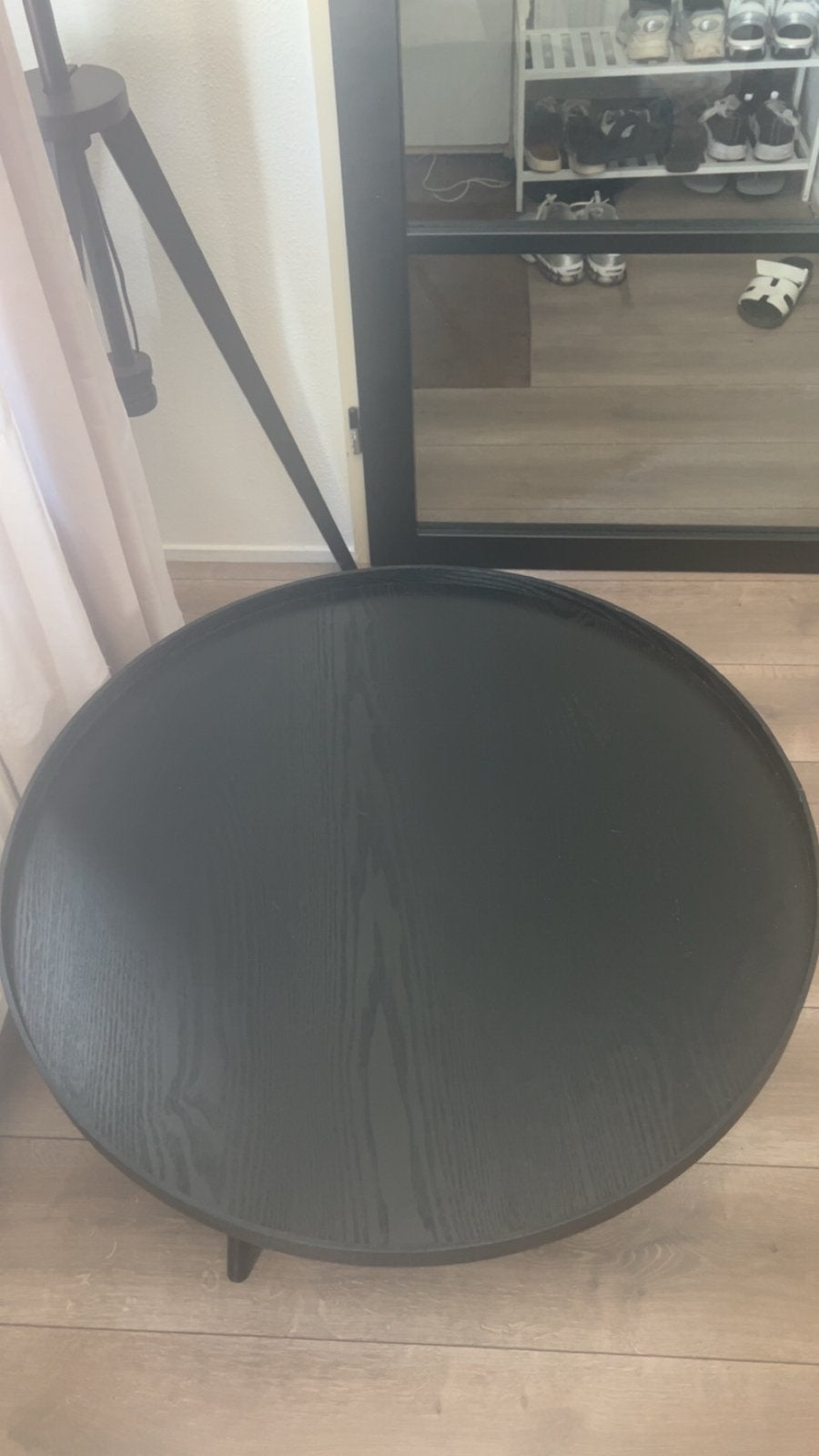 salon tafel Wood  - Goede staat, Ophalen, 50 tot 100 cm, Rond, 50 tot 100 cm