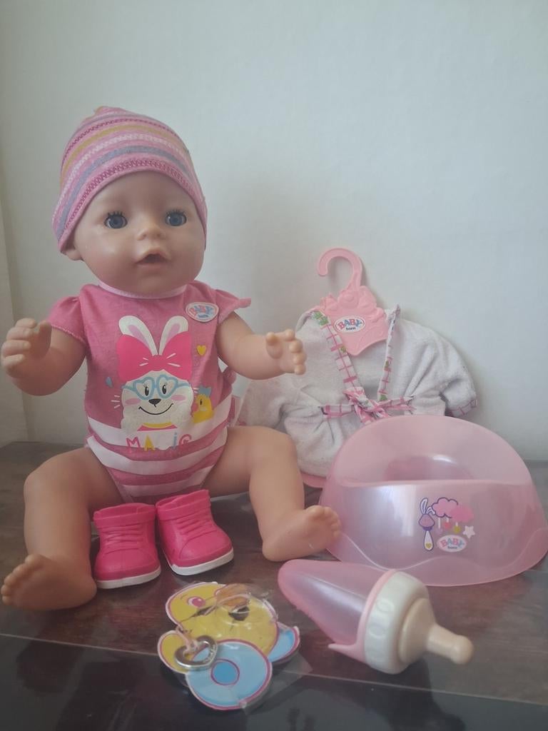 Babyborn pop met toebehoren, Ophalen of Verzenden, Babypop
