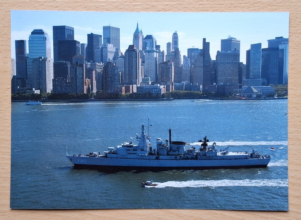foto marine: Hr Ms Jacob van Heemskerck F812, Verzamelen, Verzenden, Marine, Nederland, Foto of Poster