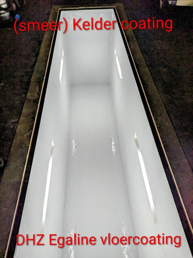 80m2 2k Epoxy Garagevloer coating Betoncoating  BetonVerf, Doe-het-zelf en Verbouw, Verf, Beits en Lak, DHZ Egaline & vloercoating