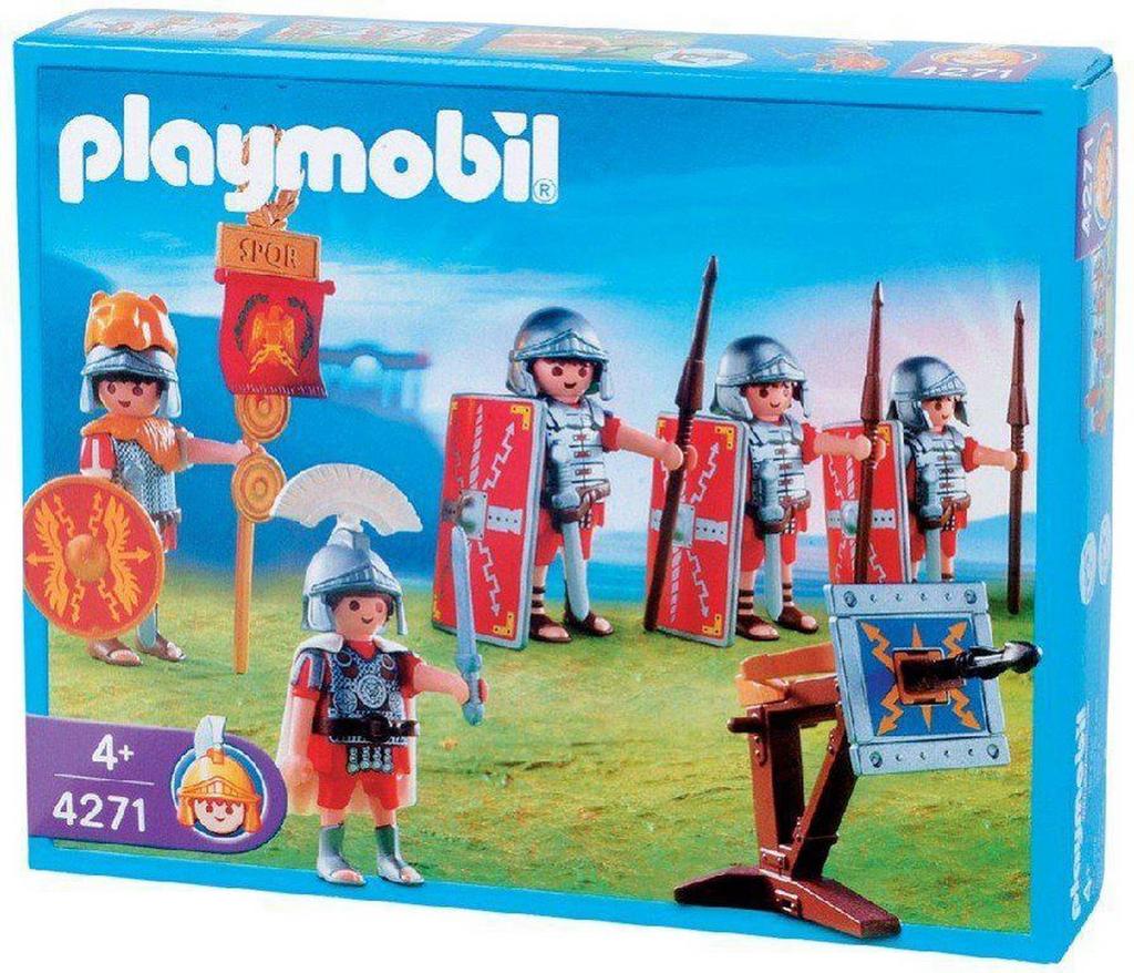 Playmobil romeinen 4271, Kinderen en Baby's, Speelgoed | Playmobil, Ophalen of Verzenden, Zo goed als nieuw, Complete set