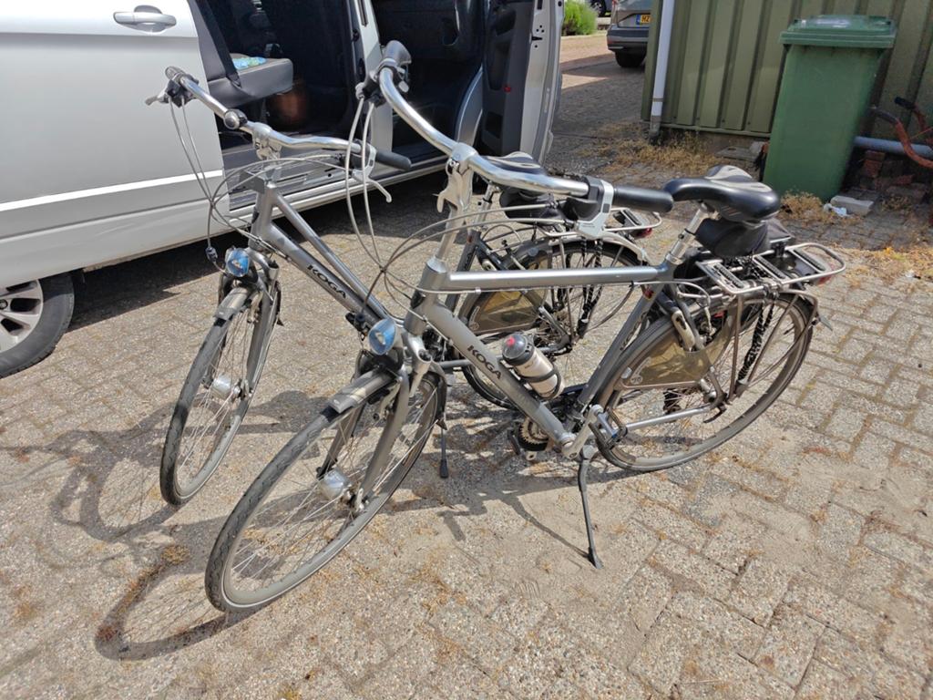 Koga Miyata Distance dames en herenfiets, Gebruikt, Velgrem, Versnellingen, 53 tot 57 cm
