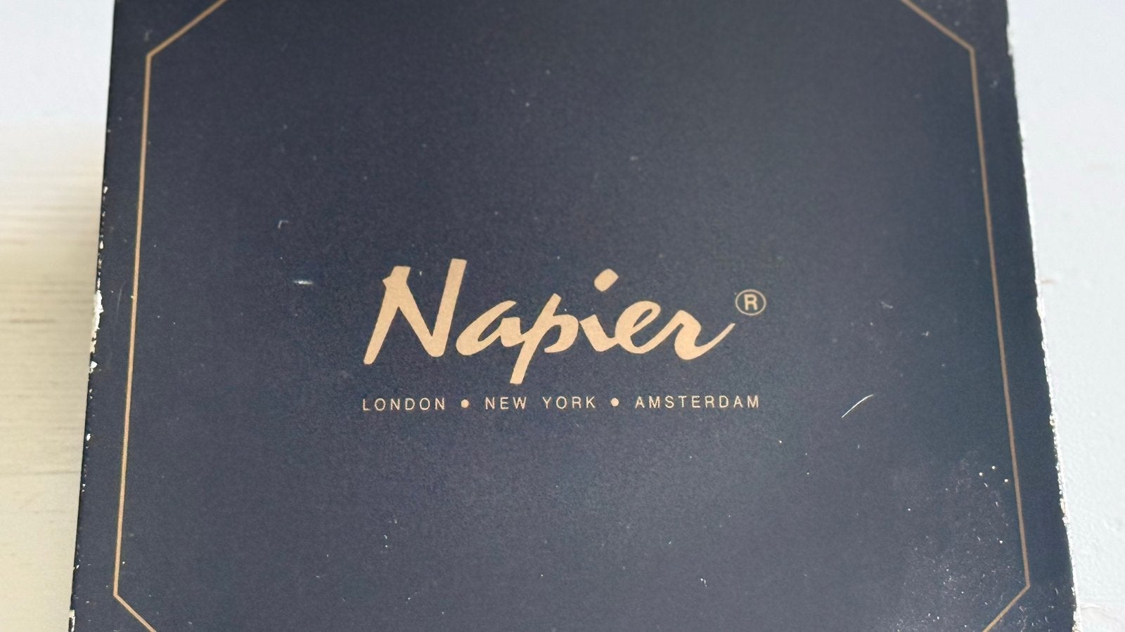 Vintage Napier Gouden Ketting Set - Zo goed als nieuw, Ophalen of Verzenden, Zo goed als nieuw, Goud, Overige materialen