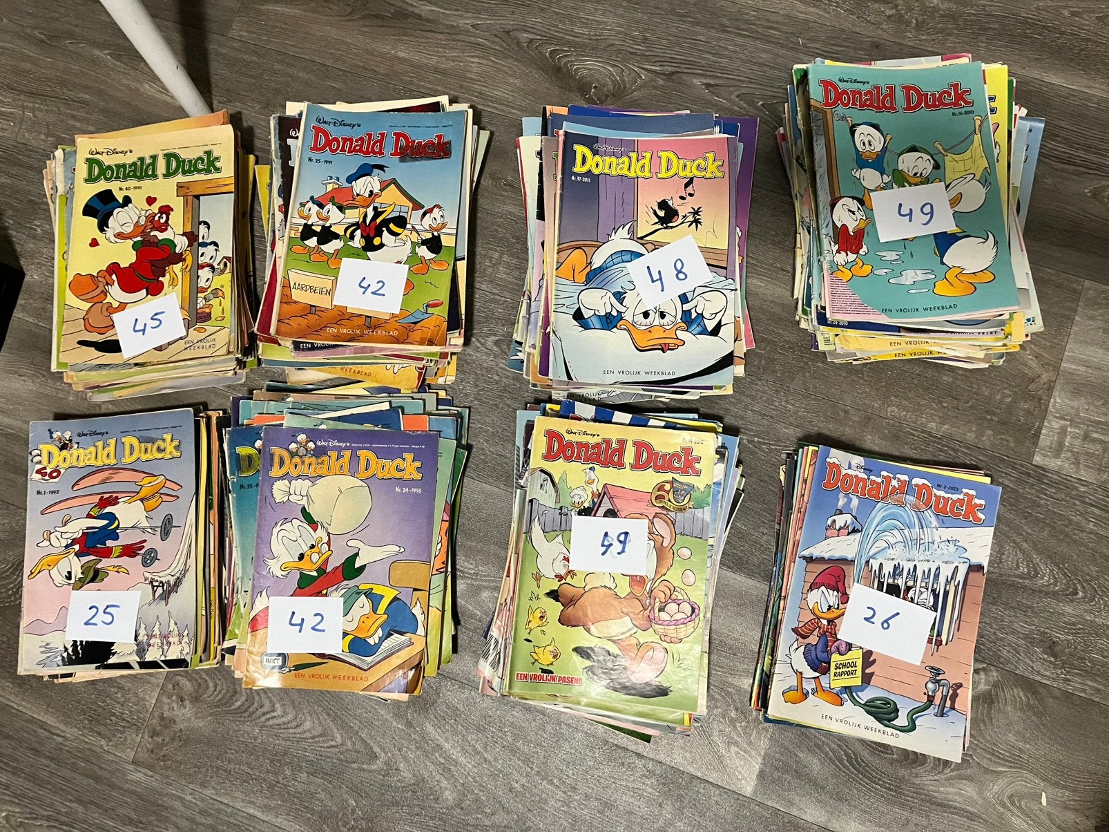 Donald Ducks, Meerdere comics, Ophalen, Gelezen, Europa