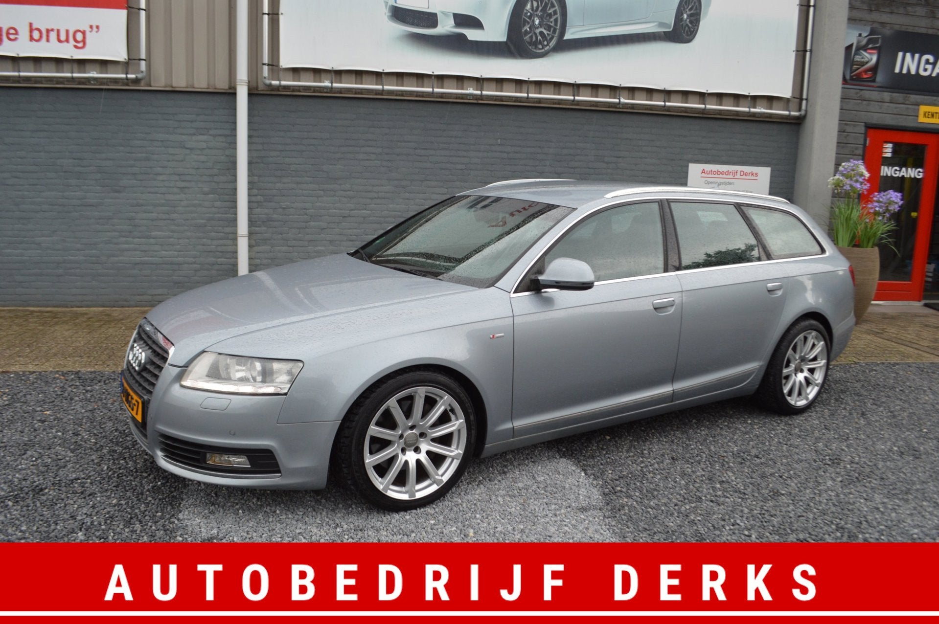 Audi A6 Avant 2.0 TFSI Automaat S-Line 3X Xenon LED Navi Lee, Auto's, Audi, Euro 5, Automatische klimaatregeling, 4 cilinders