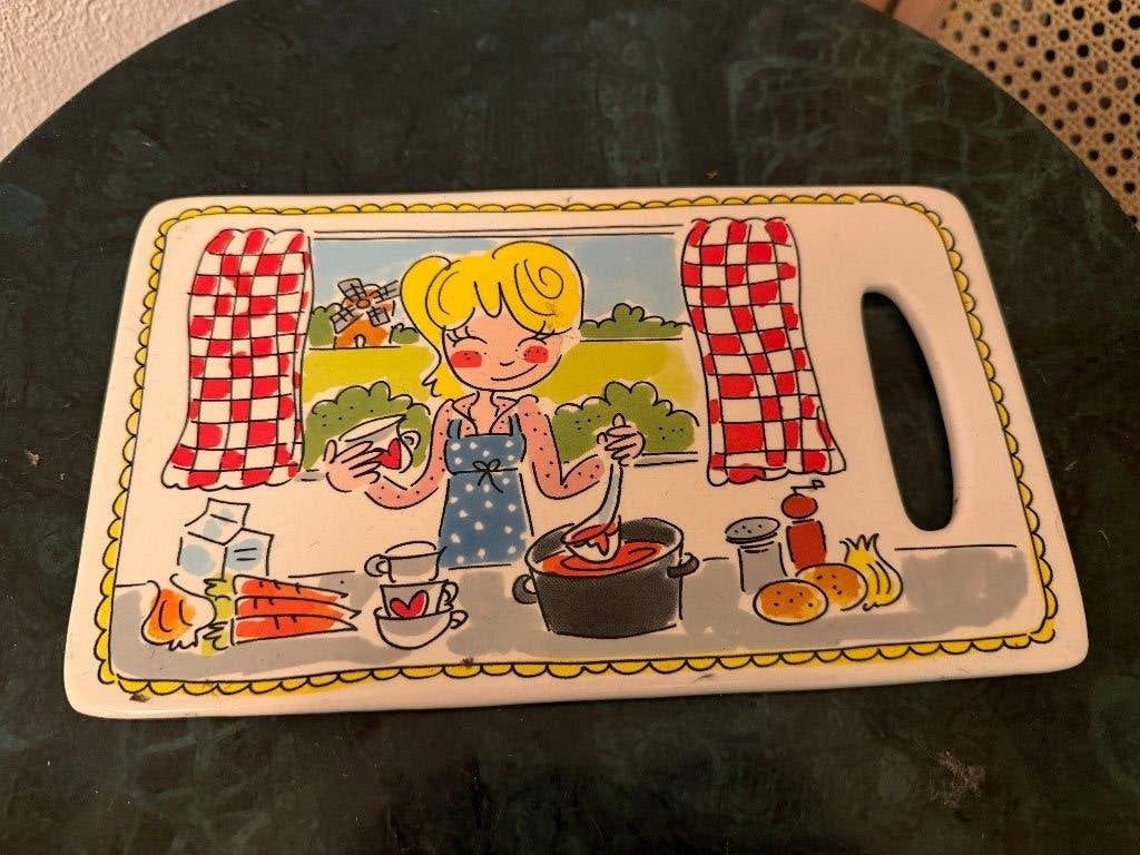 Blond Amsterdam snijplank, Ophalen of Verzenden, Zo goed als nieuw, Aardewerk, Blond Amsterdam