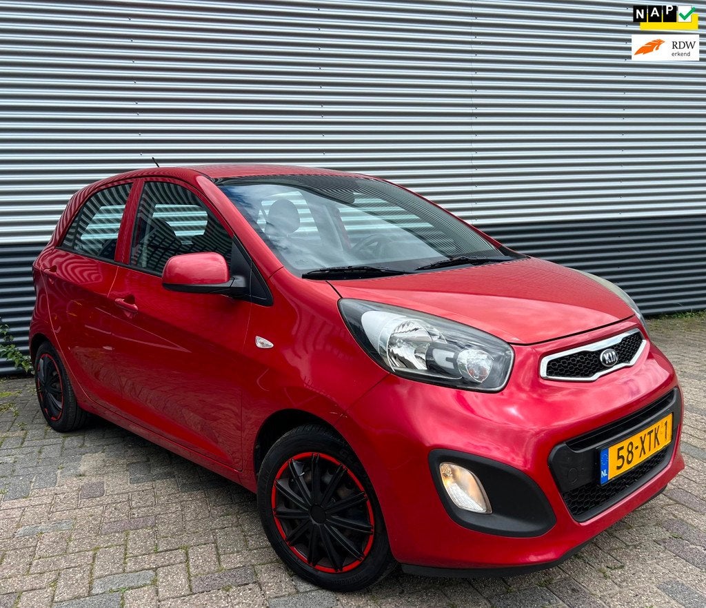 Kia Picanto 1.0 CVVT Comfort Pack, Auto's, Kia, Voorwielaandrijving, Stof, Gebruikt, Zwart