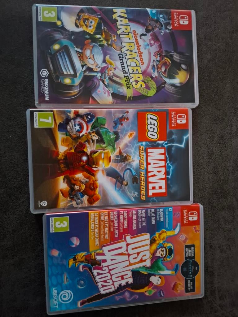 Nitendo Switch spellen, 3 spelers of meer, Ophalen of Verzenden, Zo goed als nieuw, Vanaf 3 jaar